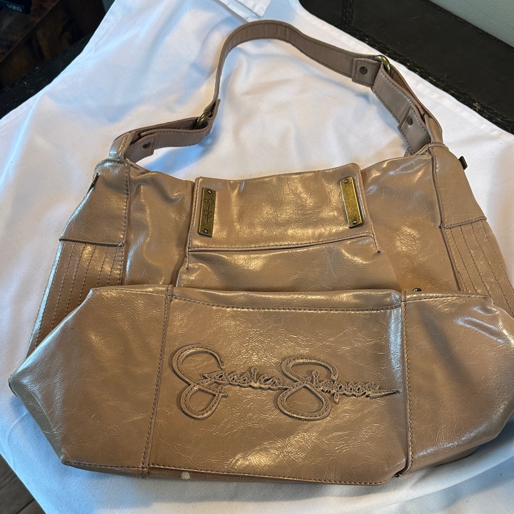 Jessica Simpson Beige Shoulder Bag